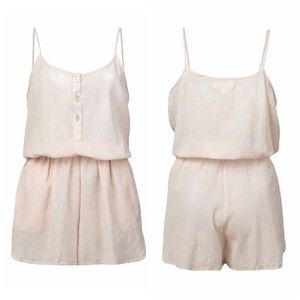 lemlem Pink PJ Romper Medium New